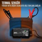 NOCO GENIUSPRO25 6V/12V/24V 1000A Akıllı Akü Şarj ve Akü Bakım/Desülfatör/Power Supply - Görsel 8