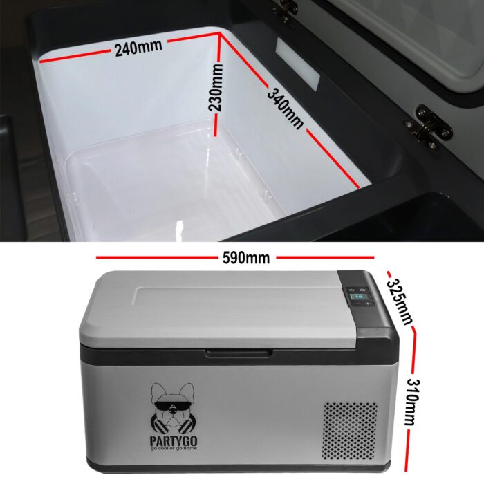 Parago PG21 12/24Volt 21 Litre Kompresörlü Oto Buzdolabı - Görsel 8