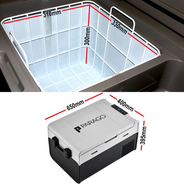 Parago PG35 12/24Volt 35 Litre Outdoor Kompresörlü Oto Buzdolabı - Görsel 2
