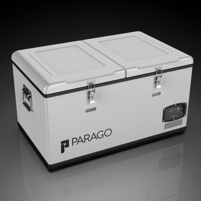 Parago PG75 12/24Volt 75 Litre Çift Bölmeli Outdoor Kompresörlü Oto Buzdolabı - Görsel 4