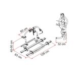 Fiamma Pro C Bisiklet Taşıyıcısı - Görsel 2