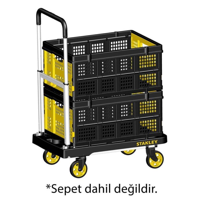 STANLEY FATMAX FX712 120Kg Profesyonel Katlanabilir Paket Taşıma Arabası - Görsel 3