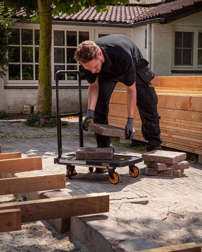 STANLEY FATMAX FX712 120Kg Profesyonel Katlanabilir Paket Taşıma Arabası - Görsel 5