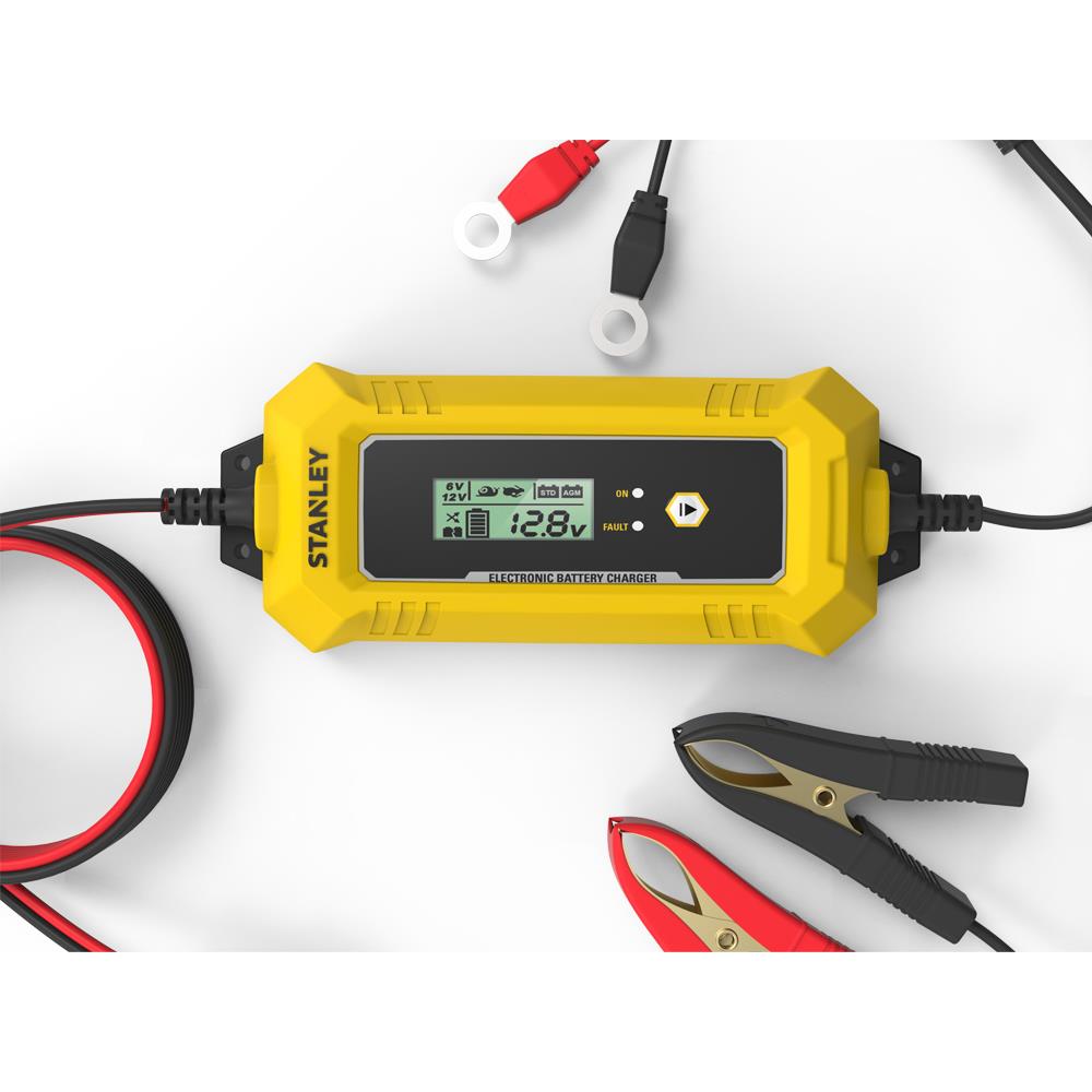 stanley-sxa25-6v-12-80a-dijital-akilli-aku-sarj-ve-aku-bakim-cihazi-12345 STANLEY SXA25 6V/12 120A Dijital Akıllı Akü Şarj ve Akü Bakım Cihazı - Görsel 1