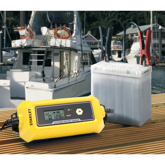 STANLEY SXA25 6V/12 120A Dijital Akıllı Akü Şarj ve Akü Bakım Cihazı - Görsel 8