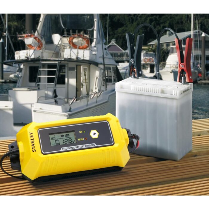 STANLEY SXA26 12V 250A Dijital Akü Şarj ve Akü Bakım Cihazı - Görsel 7