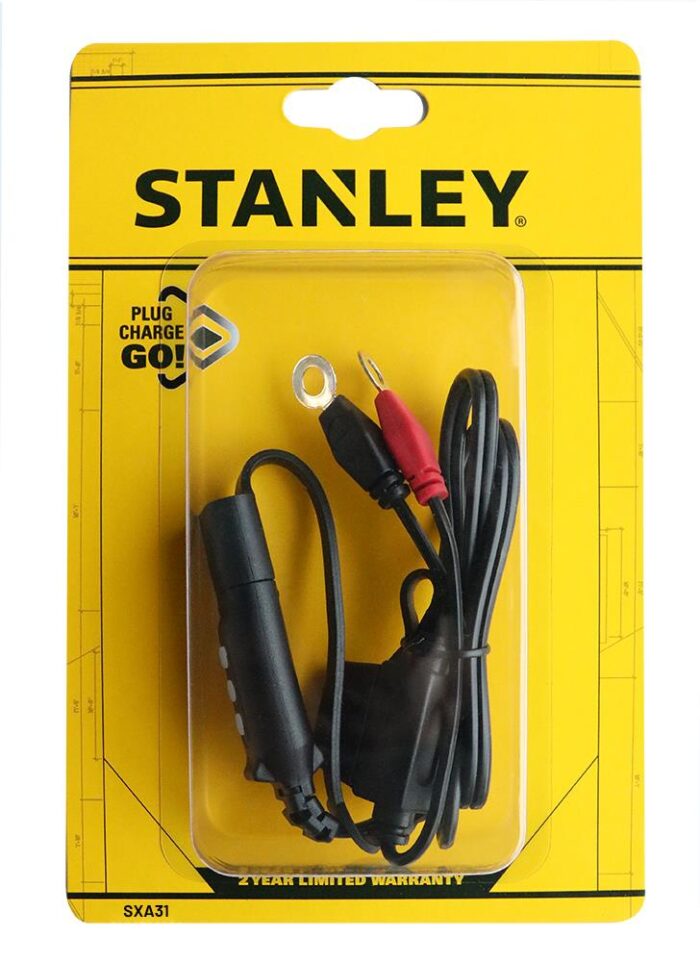 STANLEY SXA31 Halka Terminalli Akü Şarj Bağlantı Kablosu ve Akü Şarj Göstergesi - Görsel 5