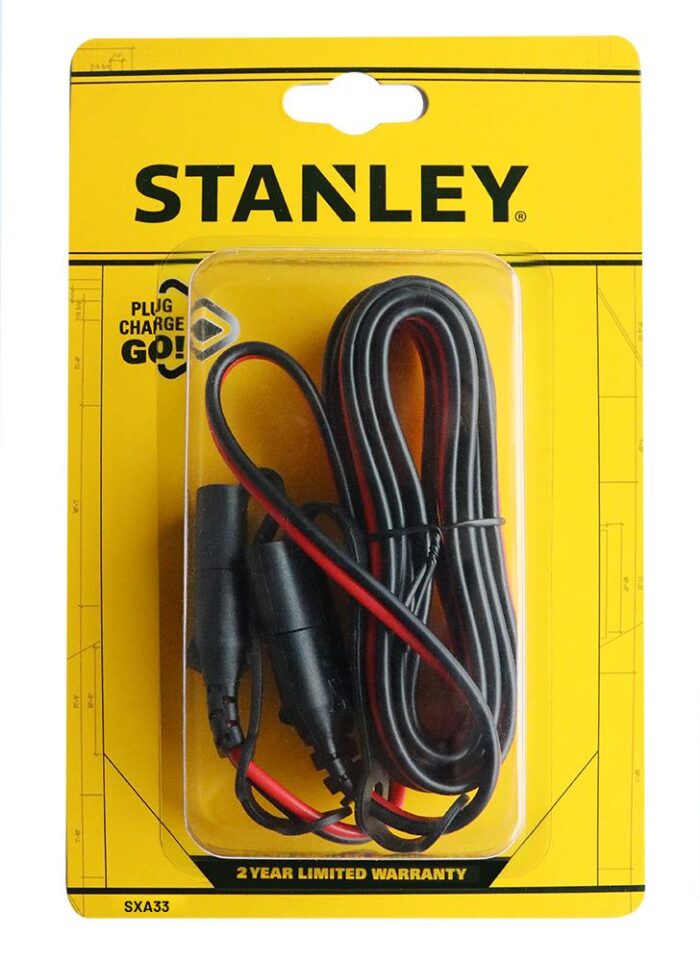 STANLEY SXA33 12V Akü Şarj Ara Uzatma Bağlantı Kablosu 3Metre - Görsel 4