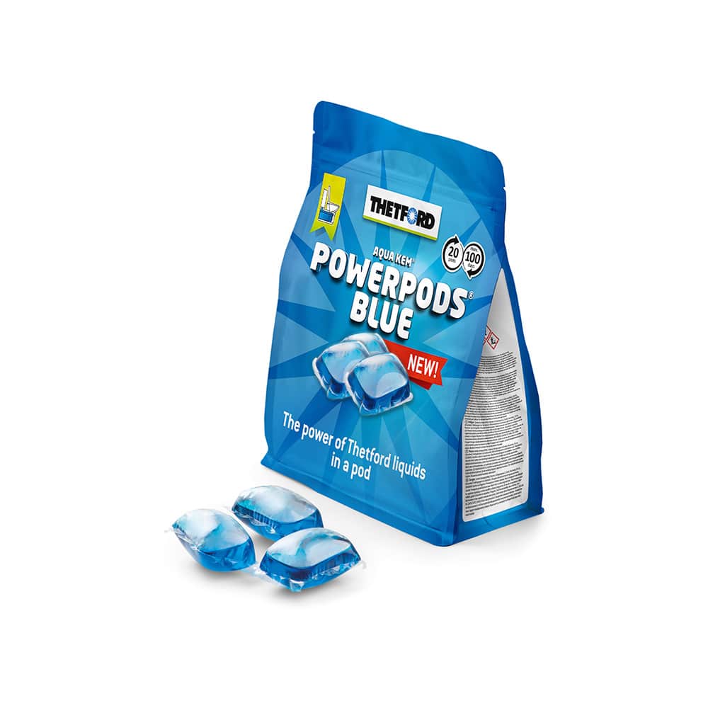 thetford-power-pods-kapsul-mavi Thetford PowerPods Blue - Görsel 1
