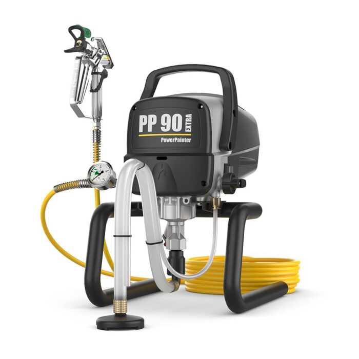 Wagner PP90ExtraSkid 800Watt 200Bar Elektrikli Pistonlu Havasız Boya Püskürtme Makinası - Görsel 2