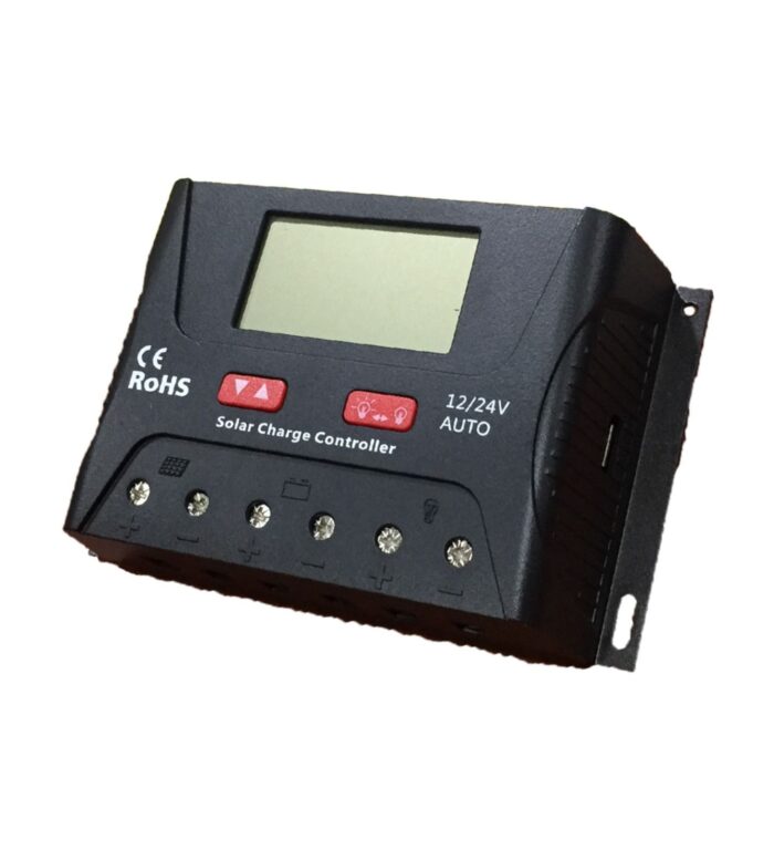 HP2430 12/24V 20A PWM Solar Charge Controller - Görsel 2