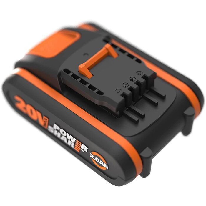 WORX WA3551 20Volt 2.0Ah. Li-ion PowerShare Yedek Akü - Görsel 3