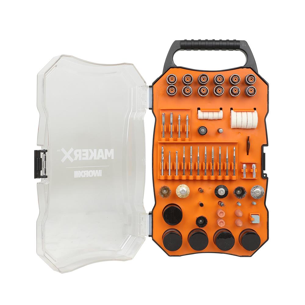 worx-wa7208-201-parca-universal-gravur-hobi-aksesuar-seti-14471 WORX WA7208 201 Parça Universal Gravür Hobi Aksesuar Seti - Görsel 1