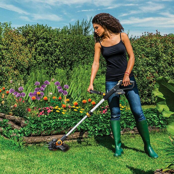 WORX WG163E.2 20Volt 2.0Ah. Li-ion 30cm Profesyonel Teleskobik Misinalı Çim ve Kenar Kesme - Görsel 6