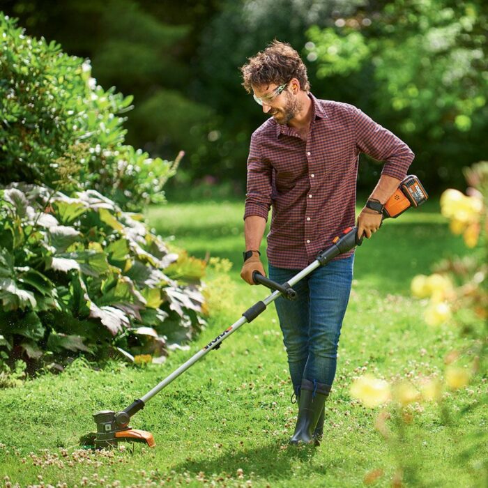 WORX WG184E 40Volt 2.0Ah. Li-ion 33cm Profesyonel Misinalı Çim ve Kenar Kesme - Görsel 8