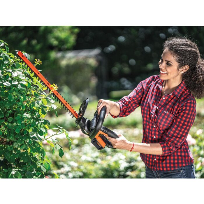 WORX WG260E.5 20Volt 2.0Ah. Li-ion 61CM Profesyonel Çit Budama - Görsel 8