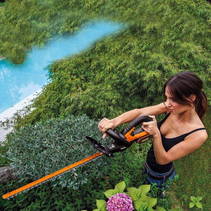 WORX WG260E.5 20Volt 2.0Ah. Li-ion 61CM Profesyonel Çit Budama - Görsel 9