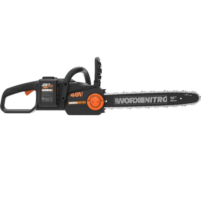 WORX WG385E 40Volt 4.0Ah Li-ion 40CM Profesyonel Şarjlı Kömürsüz Zincirli Testere - Görsel 2