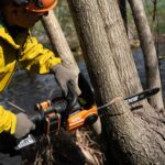WORX WG385E 40Volt 4.0Ah Li-ion 40CM Profesyonel Şarjlı Kömürsüz Zincirli Testere - Görsel 9
