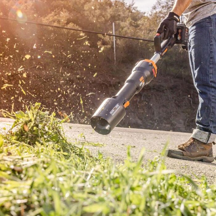 WORX WG543E 20Volt 4.0Ah. Li-ion Kömürsüz Profesyonel Devir Ayarlı Yaprak Üfleme - Görsel 4