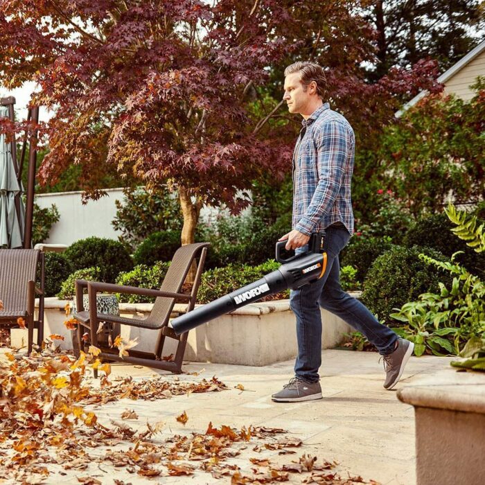WORX WG547E 20Volt 2.0Ah. Li-ion Profesyonel Devir Ayarlı Yaprak Üfleme - Görsel 6