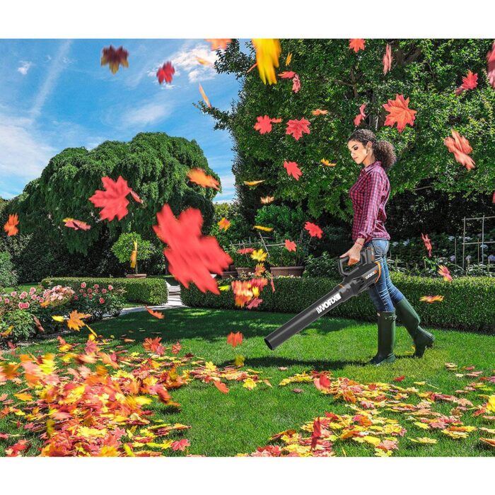 WORX WG547E 20Volt 2.0Ah. Li-ion Profesyonel Devir Ayarlı Yaprak Üfleme - Görsel 9
