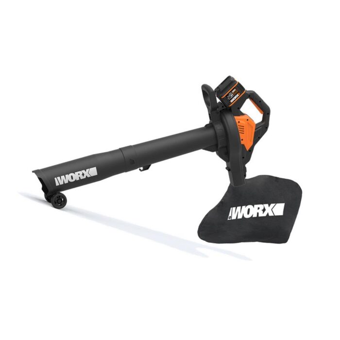 WORX WG583E 40Volt 4.0Ah. Li-ion Kömürsüz Profesyonel Yaprak Toplama ve Üfleme - Görsel 4