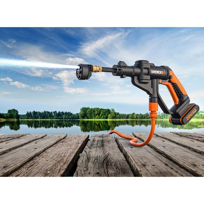 WORX WG620E 20Volt 2.0Ah. Li-ion 24 Bar Basınçlı Yıkama Tabancası - Görsel 2