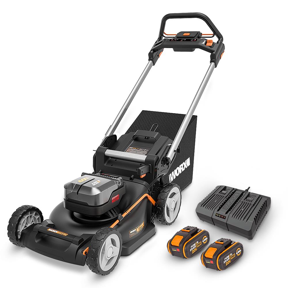 worx-wg749e-40volt-4-0ah-li-ion-46cm-profesyonel-komursuz-sarjli-cim-bicme-14481 WORX WG749E 40Volt 4.0Ah. Li-ion 46CM Profesyonel Kömürsüz Şarjlı Çim Biçme - Görsel 1