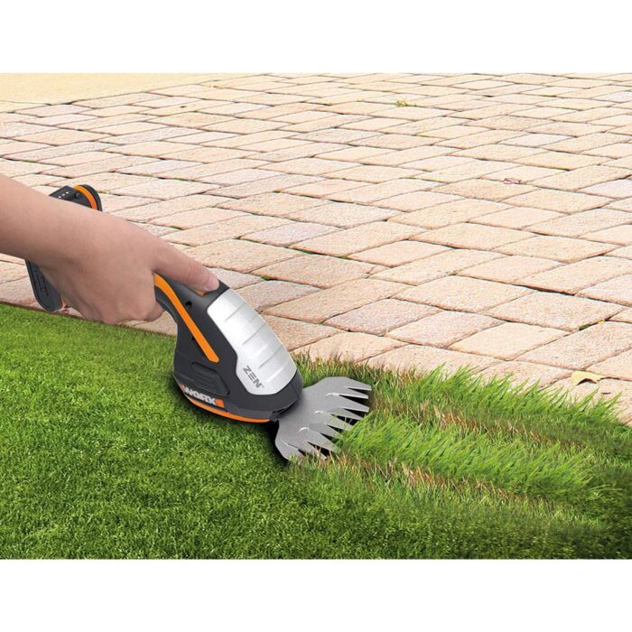 WORX WG801E.5 20Volt 2.0Ah. Li-ion Şarjlı Profesyonel Avuç İçi Çim Kesme, Çit Budama/Çapalama - Görsel 6