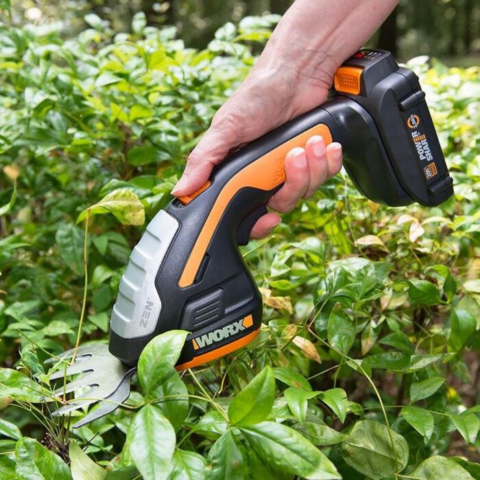 WORX WG801E.5 20Volt 2.0Ah. Li-ion Şarjlı Profesyonel Avuç İçi Çim Kesme, Çit Budama/Çapalama - Görsel 9