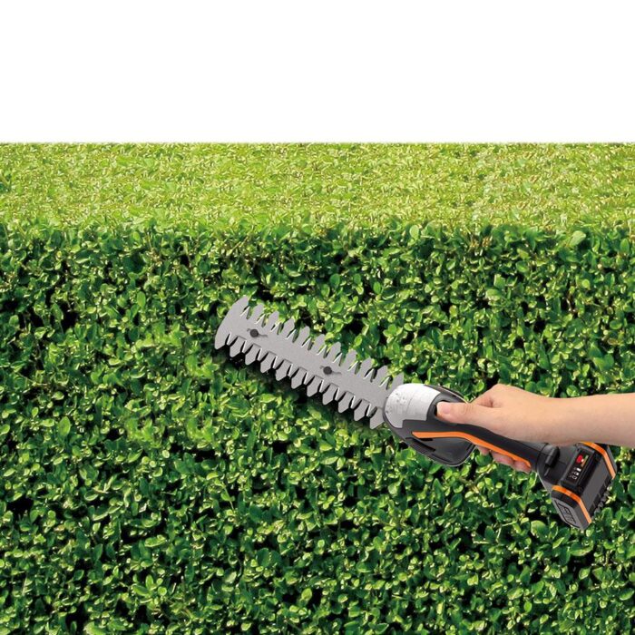 WORX WG801E.5 20Volt 2.0Ah. Li-ion Şarjlı Profesyonel Avuç İçi Çim Kesme, Çit Budama/Çapalama - Görsel 10