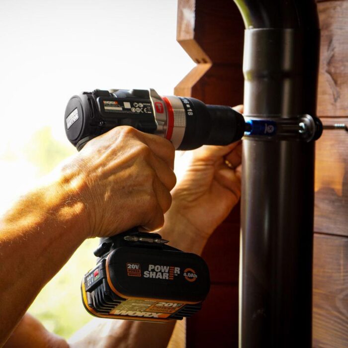 WORX WX-JCR.9 20Volt Kömürsüz Profesyonel Darbeli Matkap (Akü Dahil Değildir) - Görsel 7