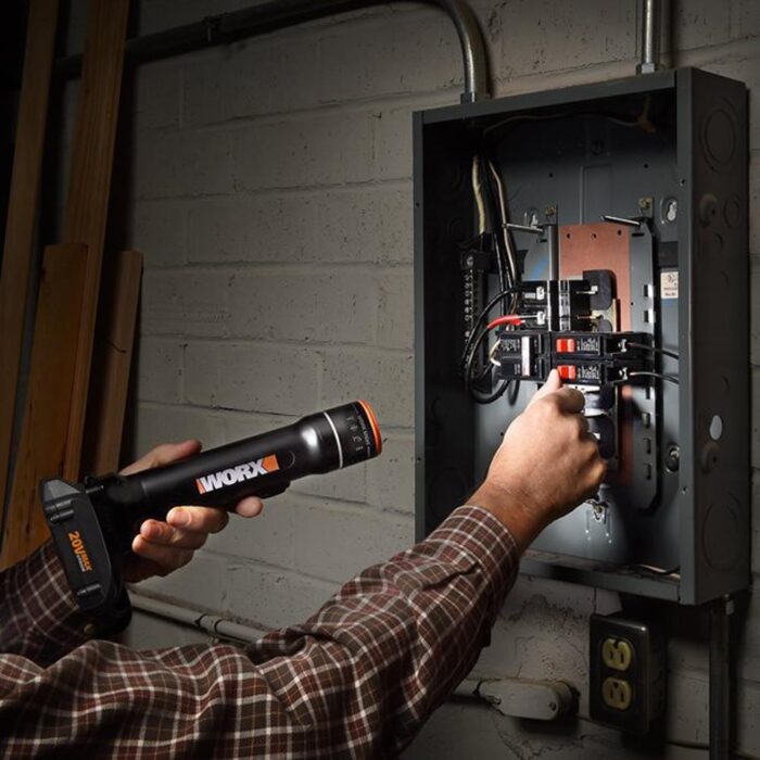 WORX WX027.9 20Volt 510 Lümen Çok Fonksiyonlu Led Fener (Akü Dahil Değildir) - Görsel 5