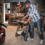 WORX WX051 Çok Fonksiyonlu Katlanabilir Çalışma Tezgâhı + 2 Adet Tetik İşkence - Görsel 8