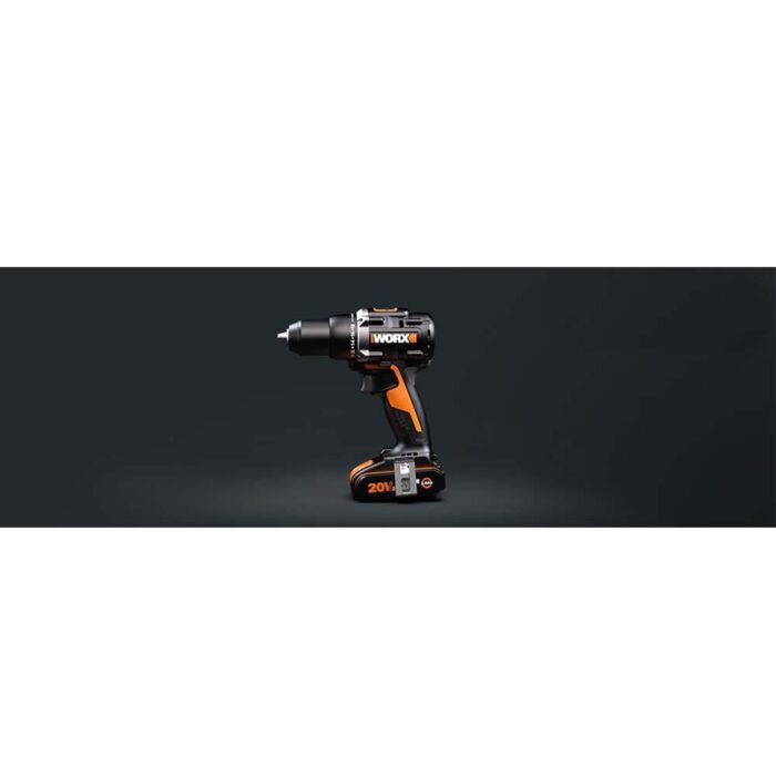 WORX WX102 20Volt/2.0Ah Li-ion Çift Akülü Kömürsüz Profesyonel Şarjlı Matkap - Görsel 9