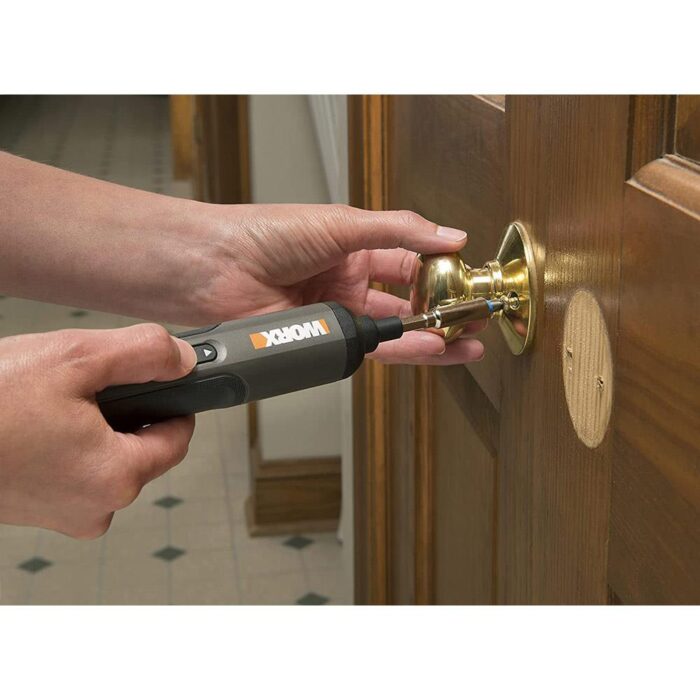 WORX WX240 4Volt/1.5Ah. Li-ion Akıllı Şarjlı Tornavida + 26 adet Bits Uç - Görsel 6