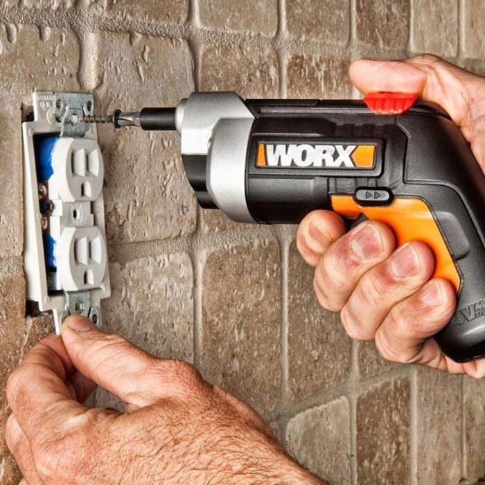 WORX WX252 4Volt/1.5Ah. Li-ion Şarjlı Tornavida + 10 adet Bits Uç - Görsel 5