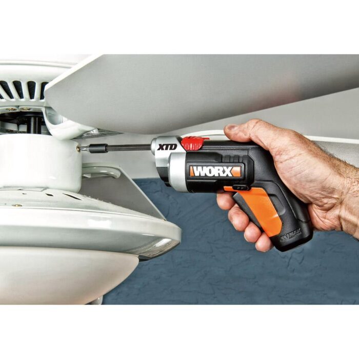 WORX WX252 4Volt/1.5Ah. Li-ion Şarjlı Tornavida + 10 adet Bits Uç - Görsel 7