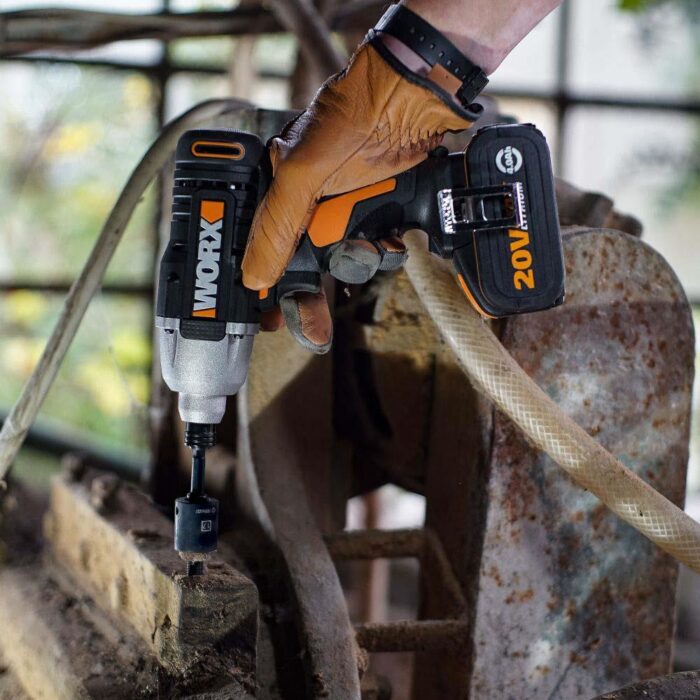 WORX WX291.9 20Volt 170Nm Profesyonel Darbeli Tornavida (Akü Dahil Değildir) - Görsel 3