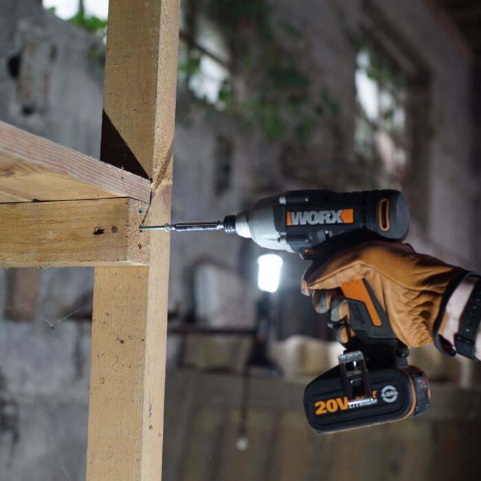 WORX WX291.9 20Volt 170Nm Profesyonel Darbeli Tornavida (Akü Dahil Değildir) - Görsel 6