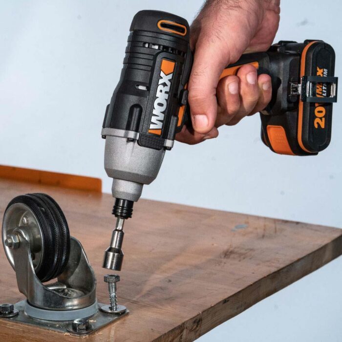 WORX WX291.9 20Volt 170Nm Profesyonel Darbeli Tornavida (Akü Dahil Değildir) - Görsel 9