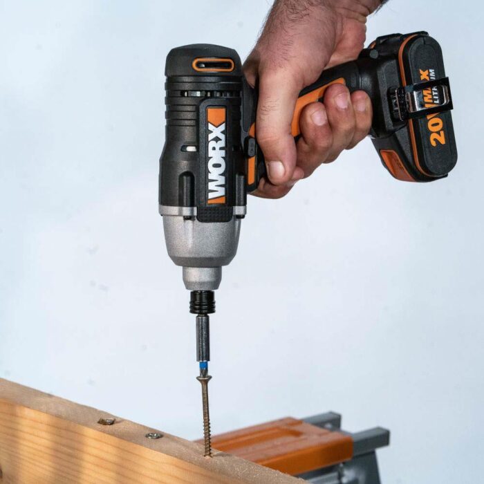 WORX WX291.9 20Volt 170Nm Profesyonel Darbeli Tornavida (Akü Dahil Değildir) - Görsel 10