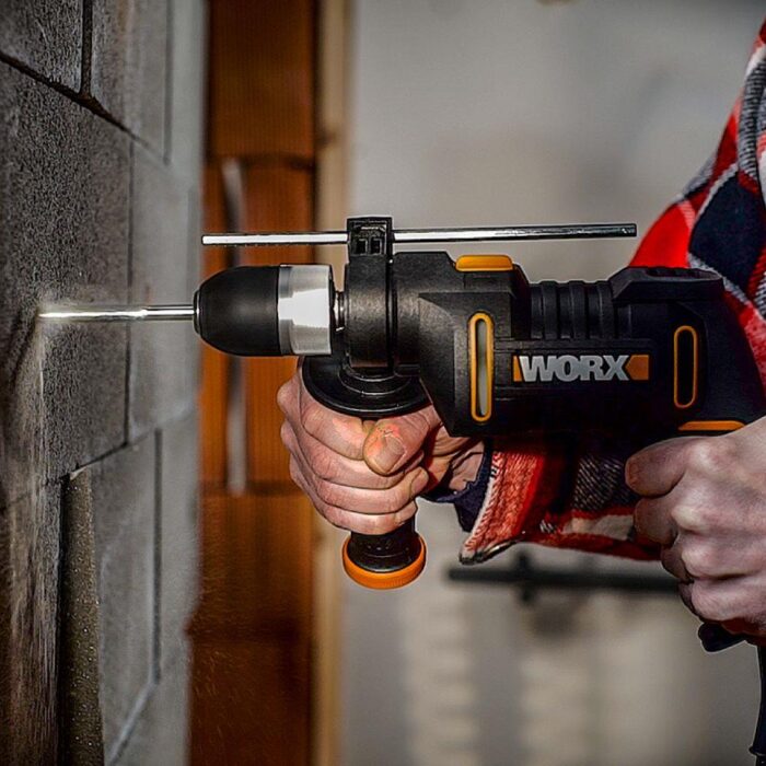 WORX WX317.2 600Watt 13mm Profesyonel Darbeli Matkap - Görsel 2