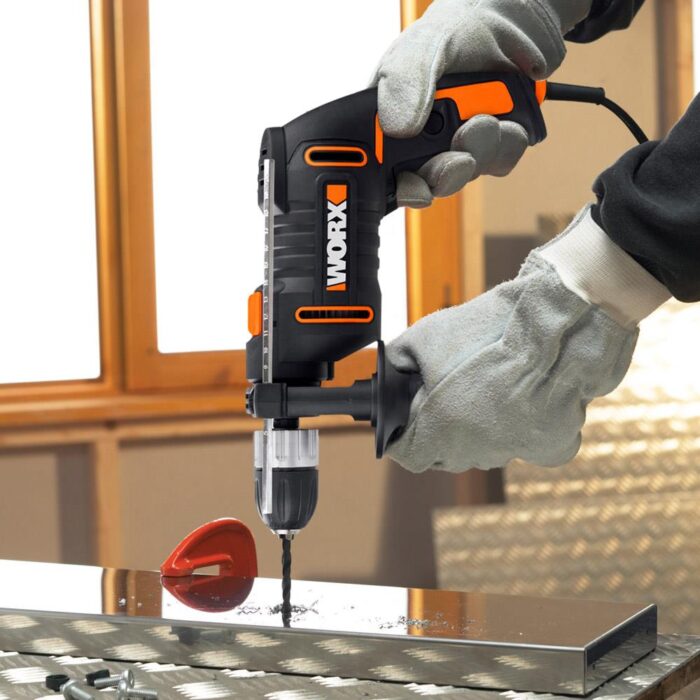 WORX WX317.2 600Watt 13mm Profesyonel Darbeli Matkap - Görsel 6