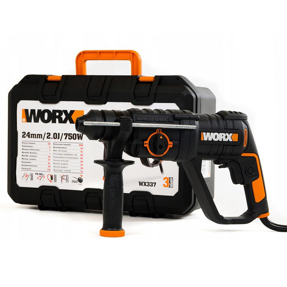 worx-wx337-750watt-2-0j-profesyonel-sds-plus-kirici-delici-13759 WORX WX337 750Watt 2.0J Profesyonel SDS-Plus Kırıcı/Delici - Görsel 1