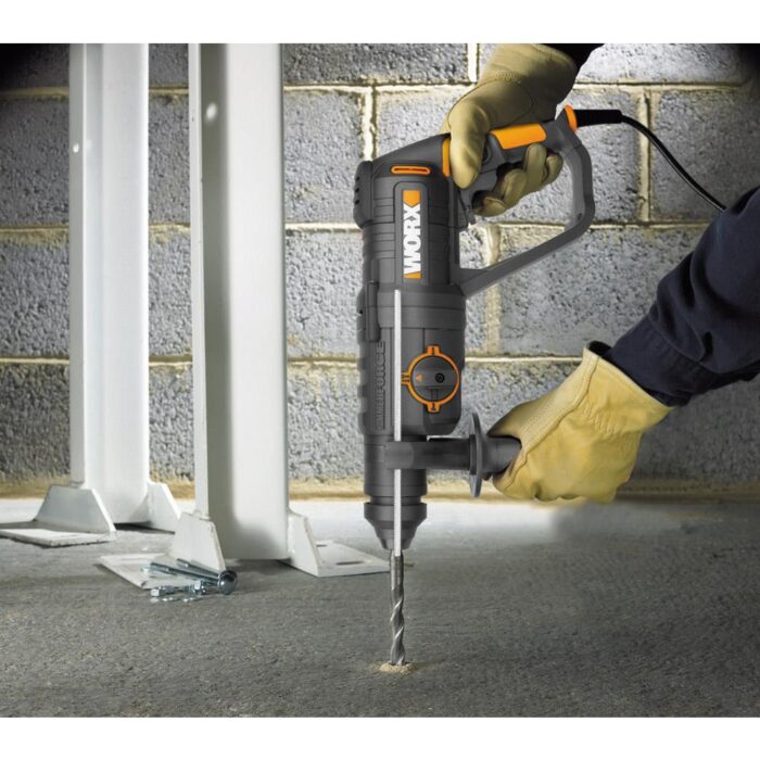 WORX WX337 750Watt 2.0J Profesyonel SDS-Plus Kırıcı/Delici - Görsel 5