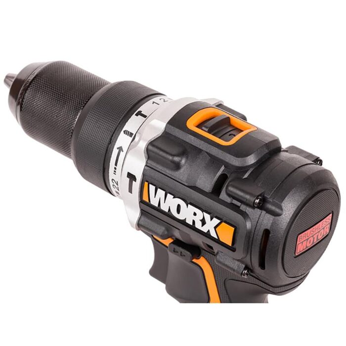 WORX WX352 20Volt/2.0Ah Li-ion Çift Akülü Kömürsüz Profesyonel Şarjlı Darbeli Matkap - Görsel 4