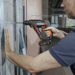 WORX WX390.9 20Volt 1.2J Profesyonel SDS-Plus Pnömatik Şarjlı Matkap + 8 Adet Uç + Mandren (Akü Dahil Değildir) - Görsel 3