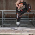 WORX WX394.3 20Volt 2.0Ah. Li-ion 1.5J Profesyonel SDS-Plus Pnömatik Şarjlı Matkap + 9 Adet Uç + Mandren - Görsel 6